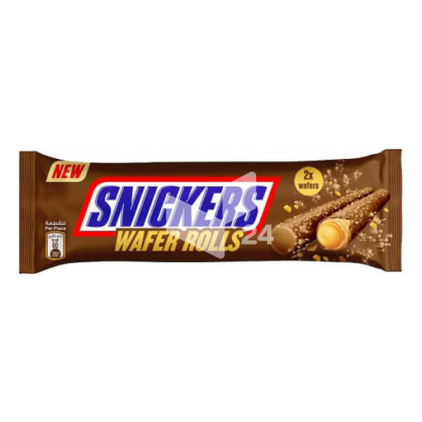 Snickers Wafer Rolls 24