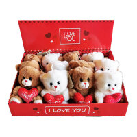 Kuscheltiere Display Liebe (12x)