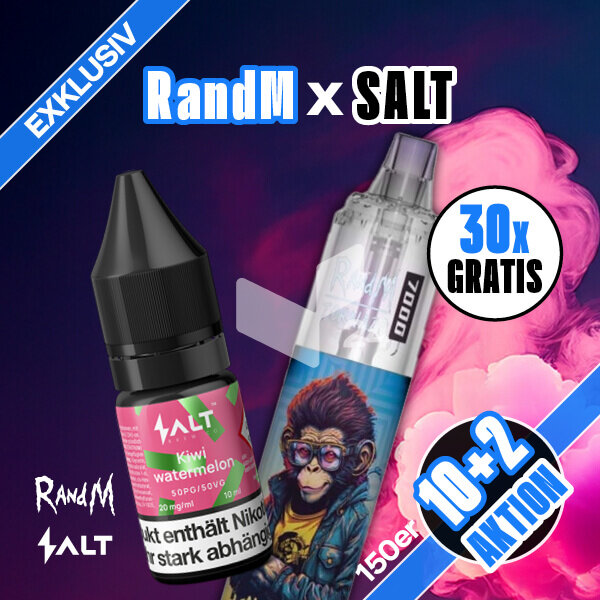 RandM X SALT Bundle 10+2