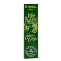 G-Rollz | Rolling Papers Cheech & Chong™ - Organischer Grüner Hanf – 50 King Size Slim Papers + Tips (24er Display)