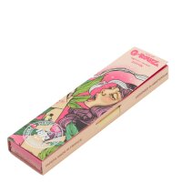 G-Rollz | Rolling Papers Collector Mushroom Lady Pink – 50 King Size Slim Papers + Tips (24er Display)