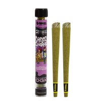 G-Rollz | Wraps & Blunts Cheech & Chong™ Terpen-Infundierte Blunt Cones  Blackberry OGK (12er Display, 24 Blunts)