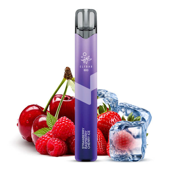 Elfbar 800 Strawberry Raspberry Cherry Ice