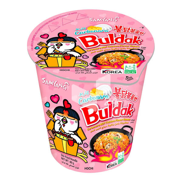 Samyang Buldak Ramen Carbonara Cup 80g