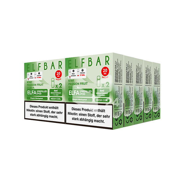 Elfbar Elfa - Prefilled Pod Kiwi Passion Fruit Guave