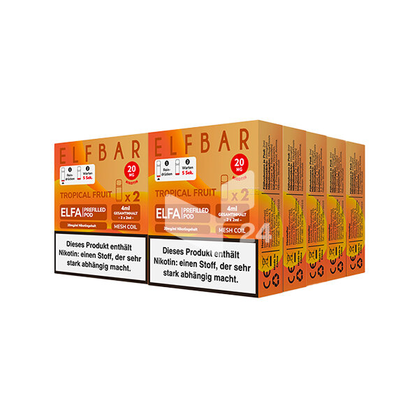 Elfbar Elfa - Prefilled Pod Tropical Fruit