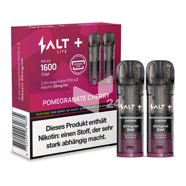 SALT+ Lite Pod Pomegranate Cherry