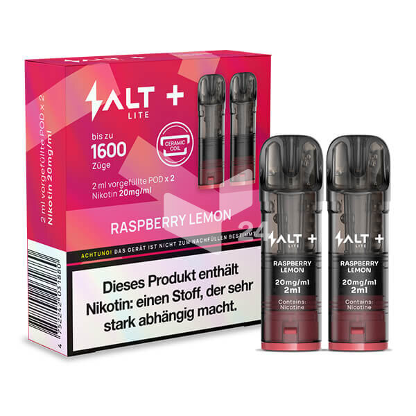SALT+ Lite Pod Raspberry Lemon