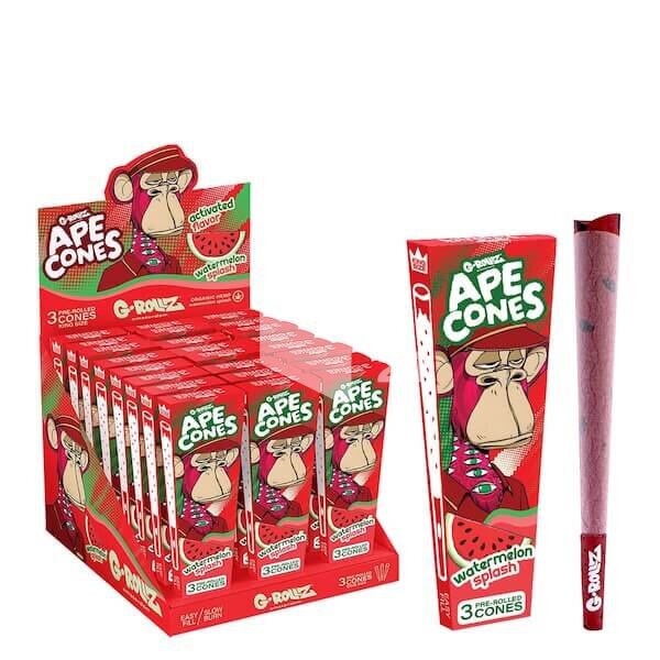 G-Rollz | Cones Ape Cones "Watermelon Splash" (24x)