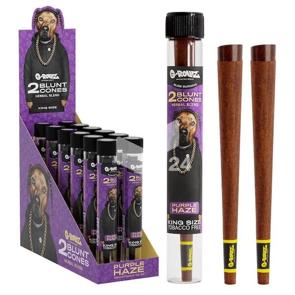 G-Rollz | Wraps & Blunts The Dog Purple Haze (12x)