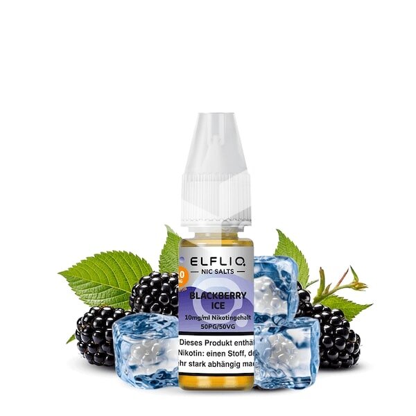 Elfbar - Elfliq Blackberry Ice - 10mg Nikotin *NEU*