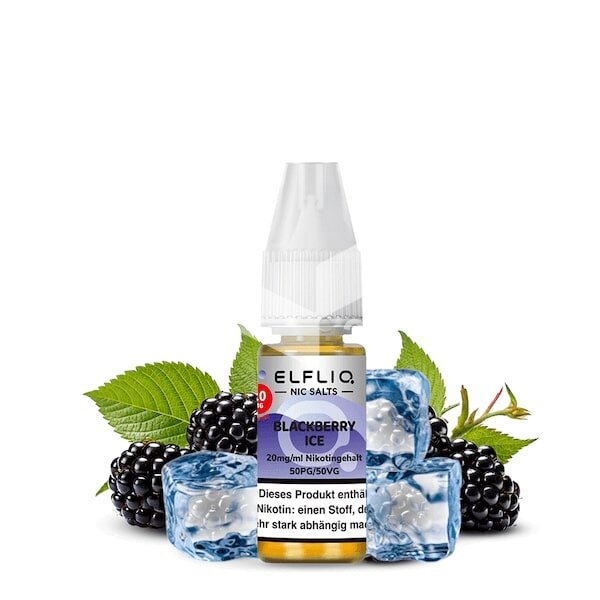 Elfbar - Elfliq Blackberry Ice - 20mg Nikotin *NEU*