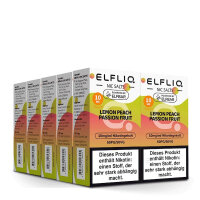 Elfbar - Elfliq Lemon Peach Passionfruit - 10mg Nikotin