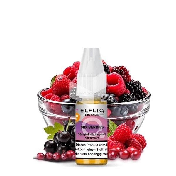 Elfbar - Elfliq Mixed Berries - 10mg Nikotin