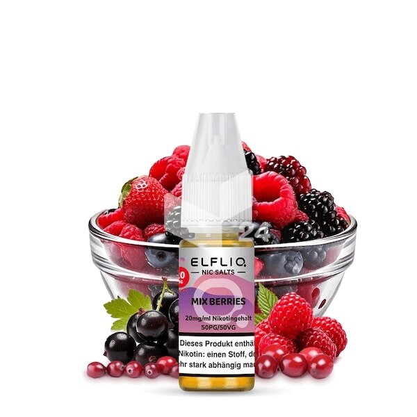 Elfbar - Elfliq Mixed Berries - 20mg Nikotin *NEU*