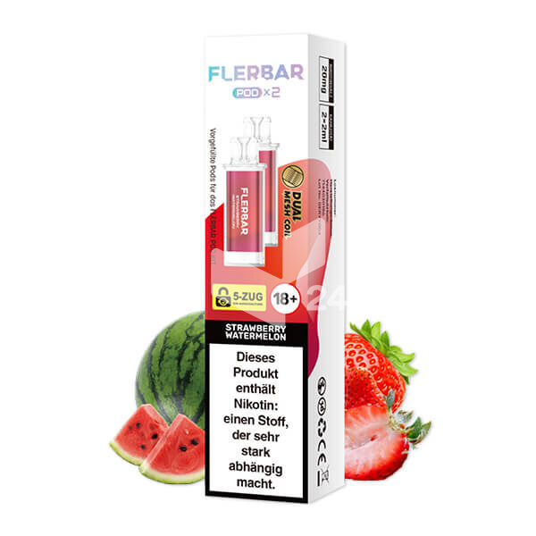 Flerbar -  Prefilled Pod Strawberry Watermelon *NEU*