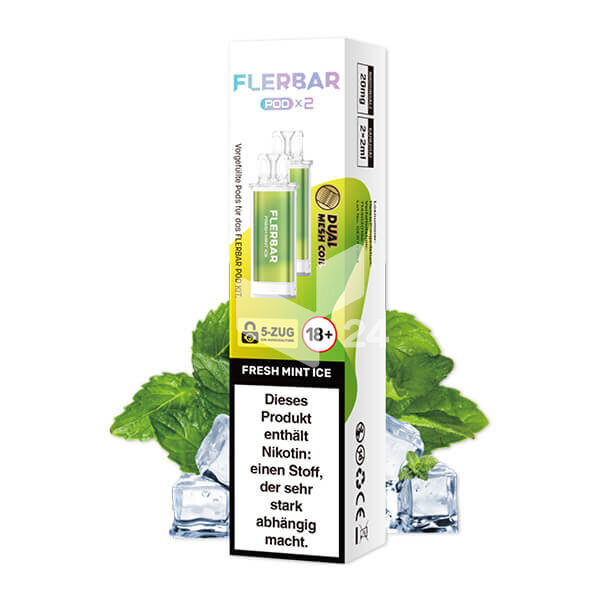 Flerbar -  Prefilled Pod Fresh Mint Ice *NEU*