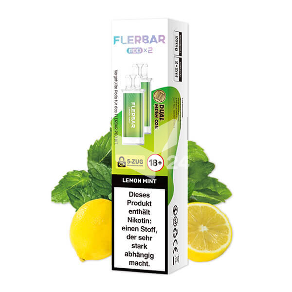 Flerbar -  Prefilled Pod Lemon Mint *NEU*
