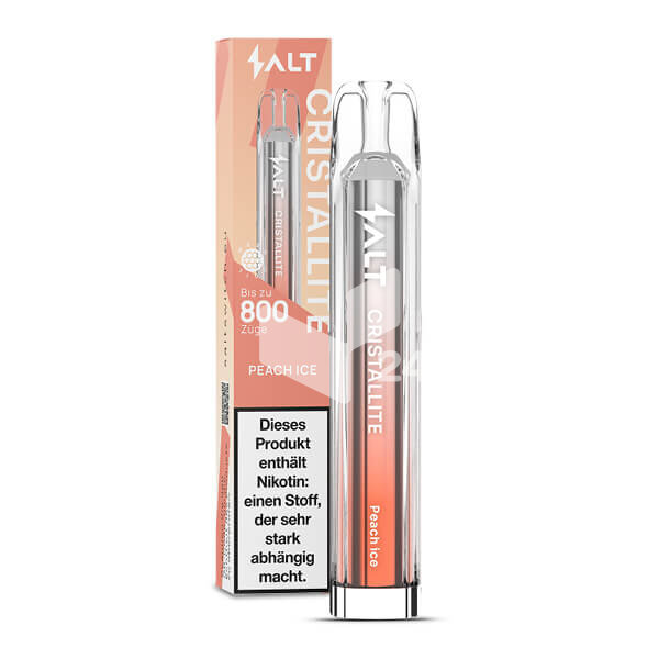 SALT Cristallite Peach Ice