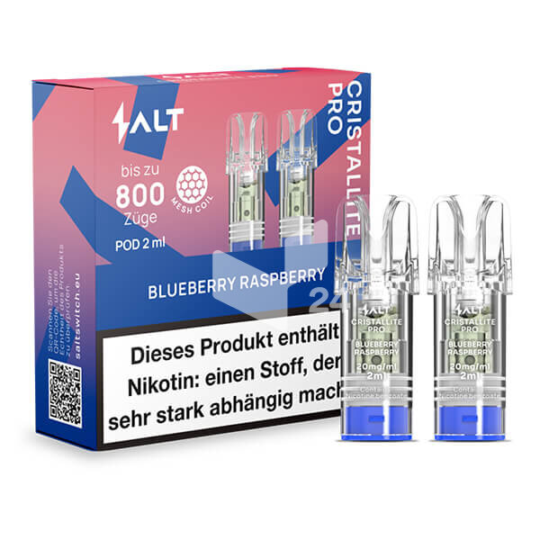 SALT Cristallite Pro Pod Blueberry Raspberry