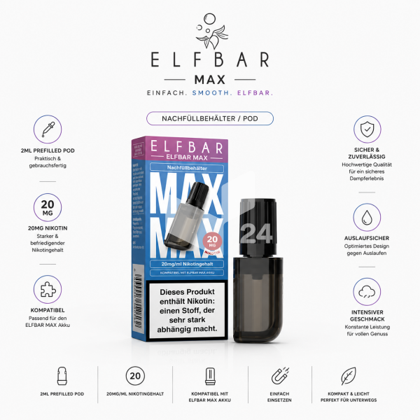 Elfbar MAX - Liquid