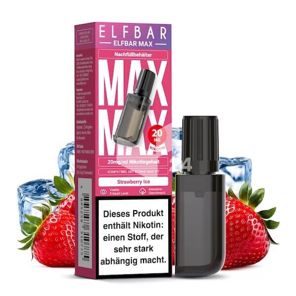 ELF BAR MAX Strawberry Ice