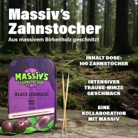 Massiv´s Zahnstocher Black Lebanese