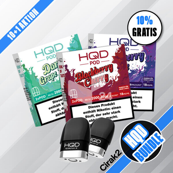 HQD Bundle + GRATIS Artikel