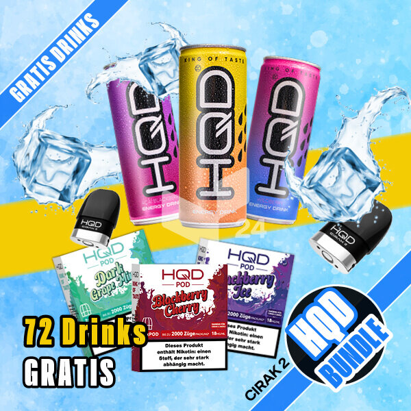 HQD Bundle 100+72 Gratis