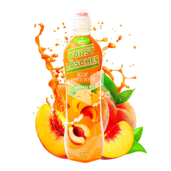Durstlöscher Pfirsich 500ml - MHD Ware