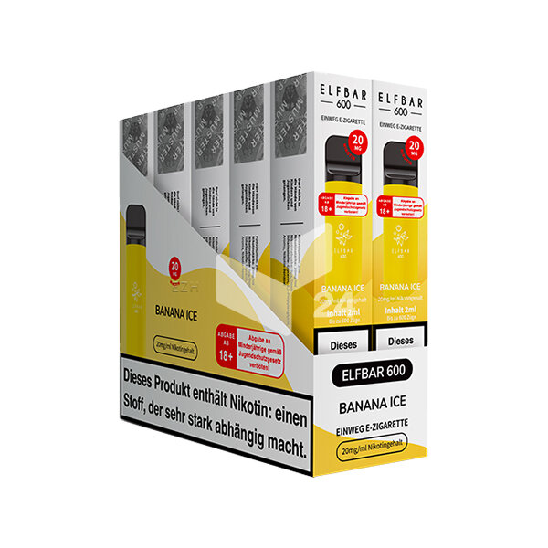 ELF BAR V1 Banana Ice-20mg