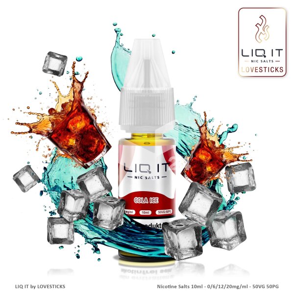LIQ IT - Nic Salts Cola Ice - 20mg