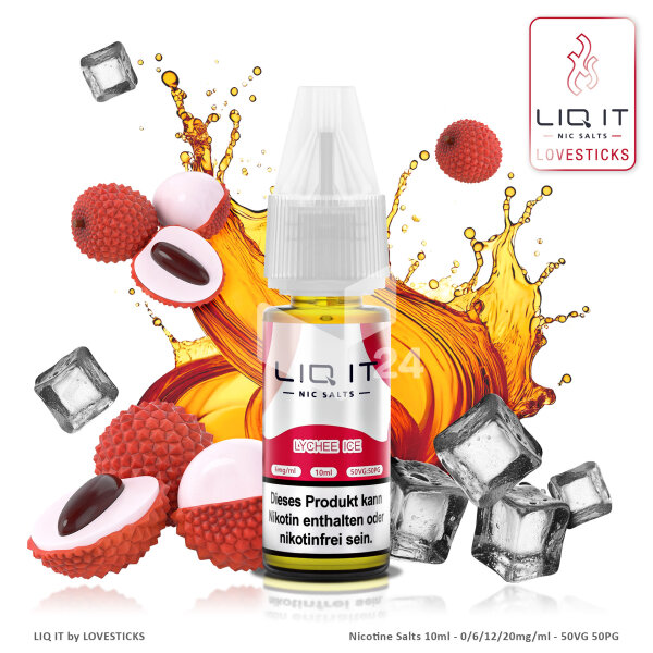 LIQ IT - Nic Salts Lychee Ice - 20mg