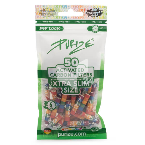 PURIZE Aktivkohlefilter 50er - rainbow