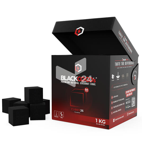 BLACKCOCO Kohle 26mm / 1kg