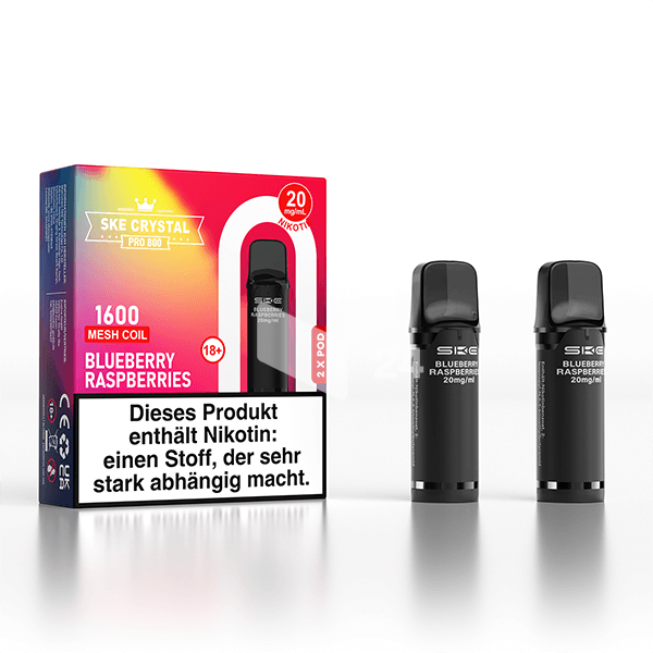 SKE - Crystal 800 Pro Blueberry Raspberries