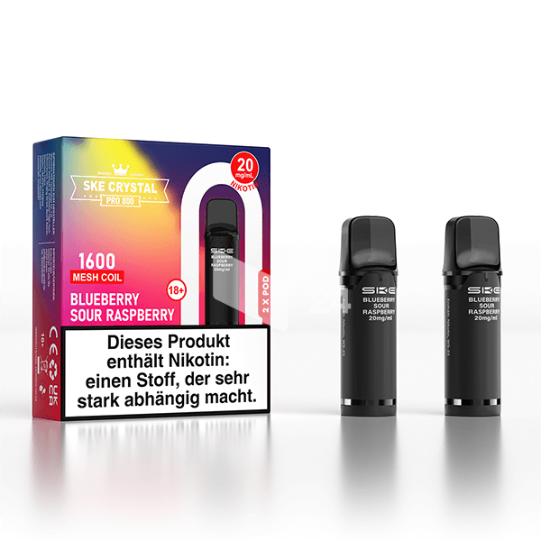 Crystal 800 Pro Blueberry Sour Raspberry