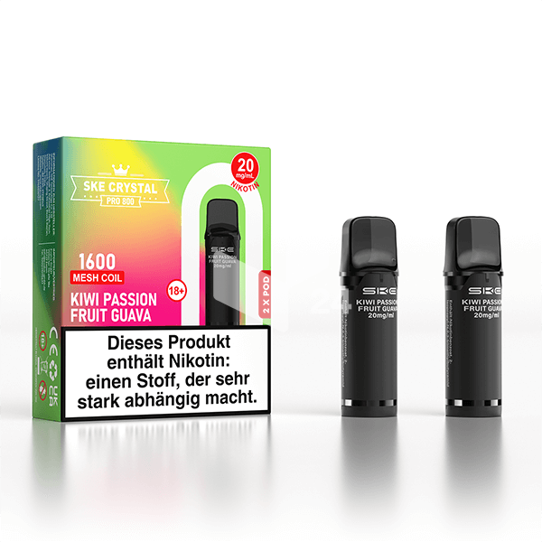 SKE - Crystal 800 Pro Kiwi Passion Fruit Guava