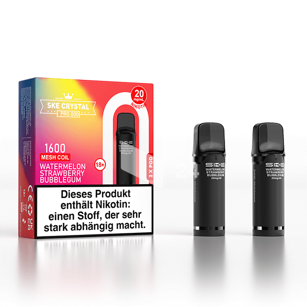 Crystal 800 Pro Watermelon Strawberry Bubblegum