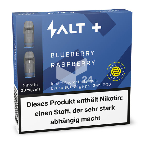 SALT Plus Pod Blueberry Raspberry