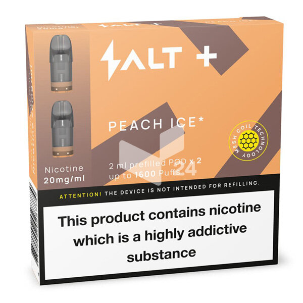 SALT Plus Pod Peach Ice