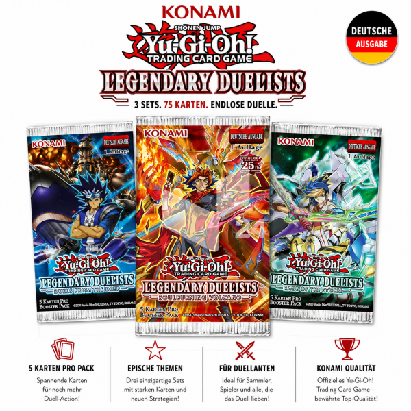 Yu-Gi-Oh Booster – Deutsch