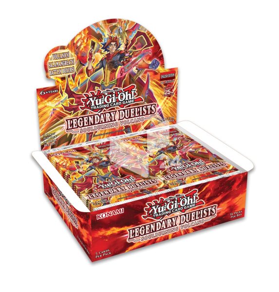 Yu-Gi-Ho Booster – Deutsch Soulburning Volcano