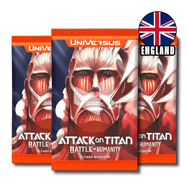 Attack on Titan Booster - Englisch