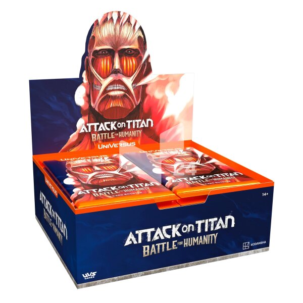 Attack on Titan Booster - Englisch Battle for Humanity