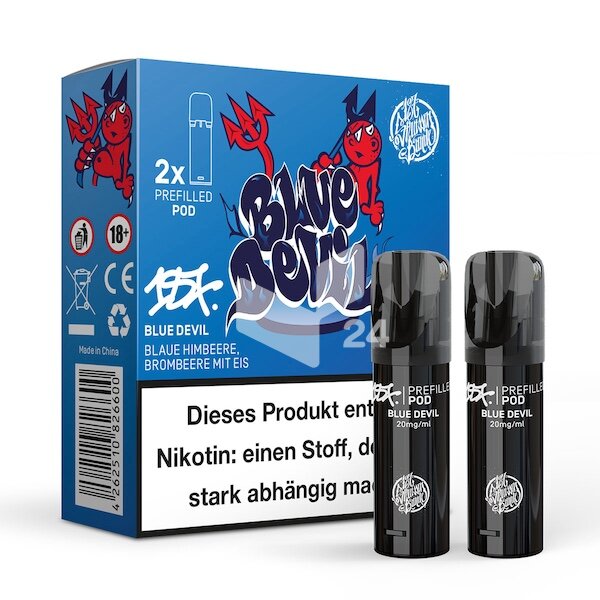 187 Pod (2x) (kompatibel) Blue Devil NEU