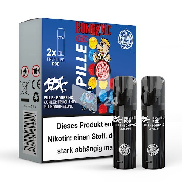 187 Pod (2x) (kompatibel) Pille – Bonez MC