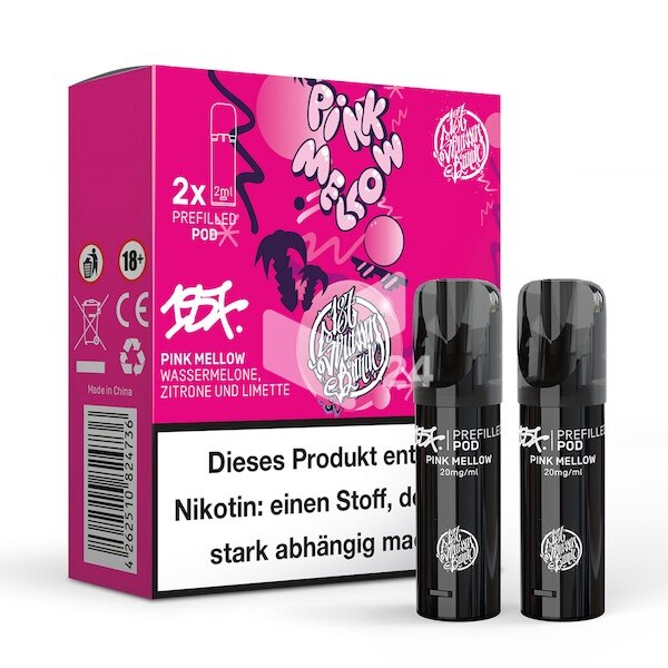 187 Pod (2x) Pink Mellow