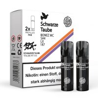 187 Pod (2x) (kompatibel) Schwarze Taube