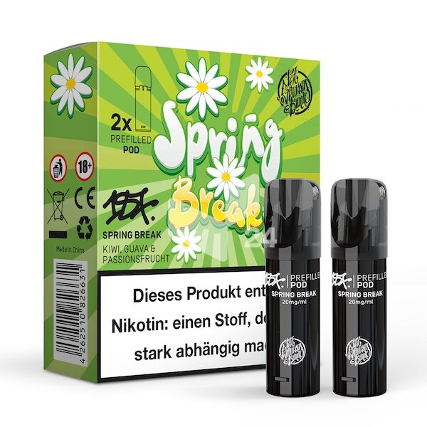 187 Pod (2x) (kompatibel) Spring Break NEU